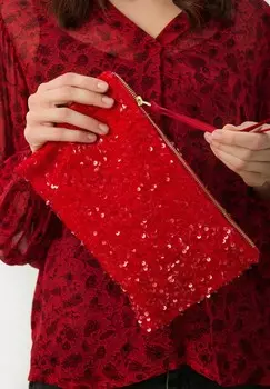 Клатч DENIA Part Two, красный