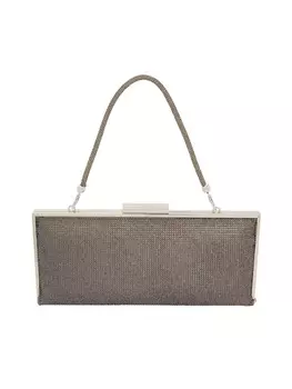 Клатч faina, цвет dark grey