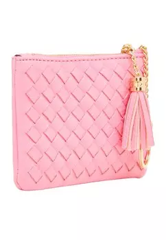 Клатч faina, светло-розовый
