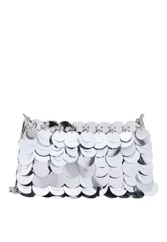 Клатч Felipa, серебряный