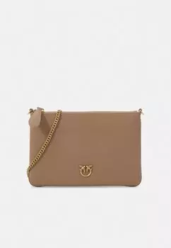 Клатч Flat Classic Pinko, бежевый