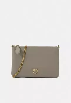 Клатч Flat Classic Pinko, бежевый