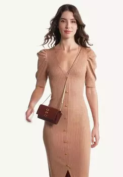 Клатч Fossil, коричневый