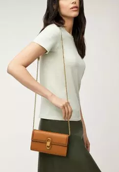 Клатч Fossil, коричневый