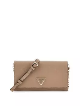 Клатч GUESS Clutch, бежевый