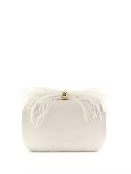 Клатч GUESS Clutch Keyah, кремовый