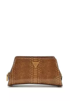 Клатч Guess, коричневый
