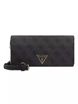 Клатч Guess Noelle Clutch Tasche 21 cm, цвет coal logo