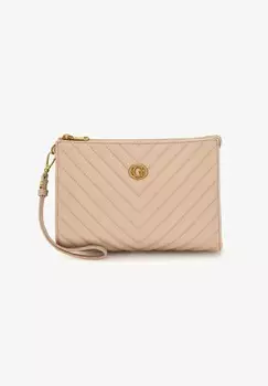Клатч Guess POUCH, бежевый