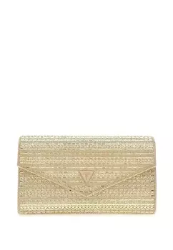 Клатч Guess, золотого цвета