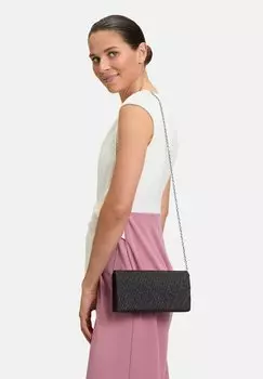 Клатч IM GLITZER-LOOK Vera Mont, черный