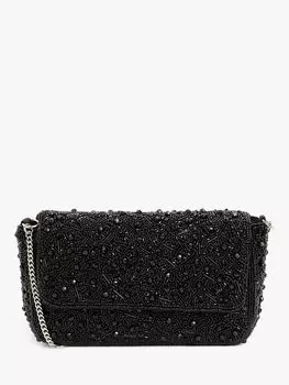 Клатч из бисера John Lewis, черный
