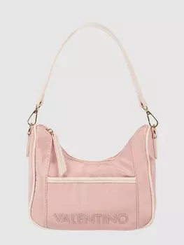 Клатч из текстиля модель "Памперо" Valentino, светло-розовый