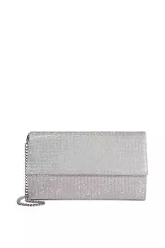 Клатч 'Эсмес' Dune London, серебро
