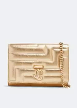 Клатч JIMMY CHOO Avenue clutch, золотой