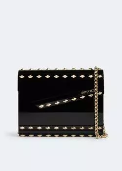 Клатч JIMMY CHOO Candy acrylic clutch, черный