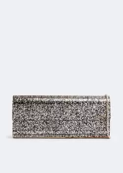 Клатч JIMMY CHOO Sweetie clutch, металлик