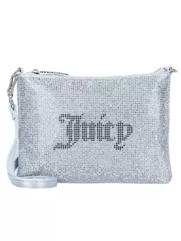Клатч Juicy Couture, серебряный