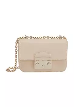 Клатч кожаный, застежка-пряжка, женский FURLA, цвет Ballerina