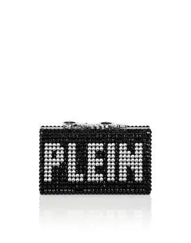 Клатч Кристалл Philipp Plein TM Кристаллы, черный