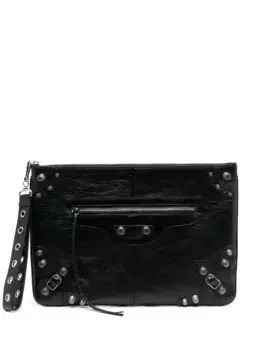 Клатч Le Cagole BALENCIAGA, черный