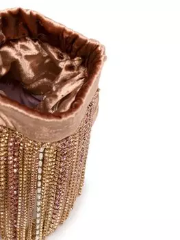 Клатч Liquirizia Frange Rosantica, розовый