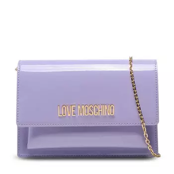 Клатч LOVE MOSCHINO, фиолетовый