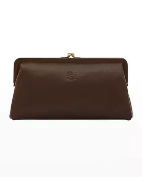 Клатч Manuela из кожи растительного дубления Il Bisonte