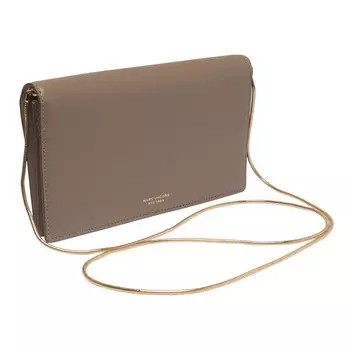 Клатч Marc Jacobs The Mini Shoulder Bag, бежевый
