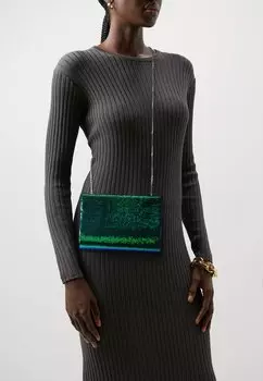 Клатч Mascara, цвет peacock