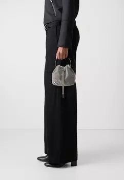 Клатч Mascara, серебристый