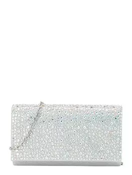 Клатч mascara, серебряный