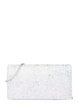 Клатч mascara, серебряный