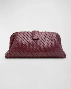 Клатч Maxi Lauren 1980-го года Bottega Veneta, цвет Barolo