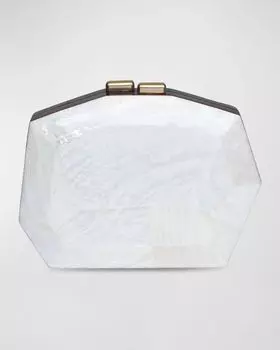 Клатч Meagan Shell Rafe, цвет White