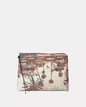 Клатч Mekka Red канвас Zubi, мультиколор