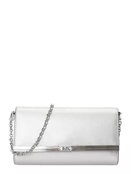 Клатч MICHAEL Michael Kors Clutch, серебряный