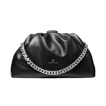Клатч Michael Michael Kors Nola Extra-Large Faux Leather, черный