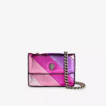 Клатч Micro Kensington из искусственной кожи Kurt Geiger London, розовый