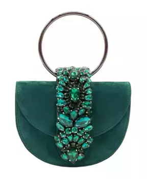 Клатч Moon Alma En Pena, зеленый