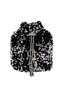 Клатч myMo at night, серебряный