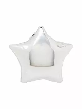 Клатч myMo at night, серебряный