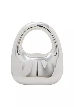 Клатч myMo at night, серебряный