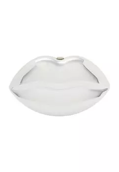 Клатч myMo at night, серебряный