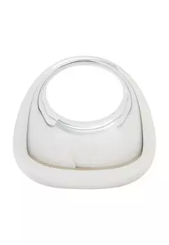 Клатч myMo at night, серебряный