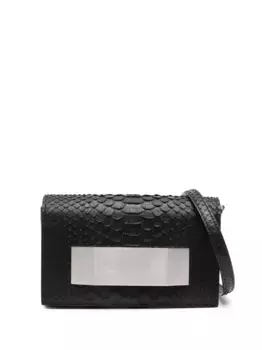Клатч на молнии Rick Owens, черный