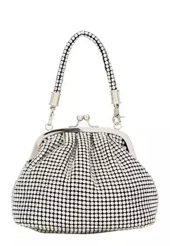 Клатч NAEMI Clutch, серебряный