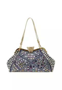 Клатч NAEMI, синий деним