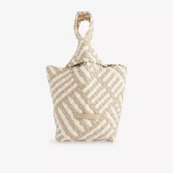 Клатч Naghedi Kyoto, белый / бежевый