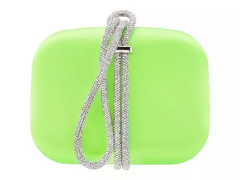 Клатч Nina Lauren, неоново-зеленый